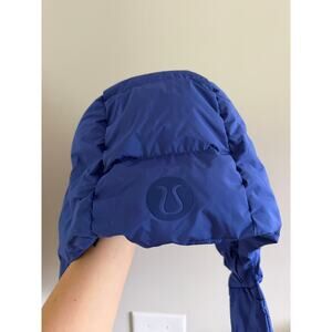 Lululemon Wunder Puff HOOD ONLY Cobalt Blue